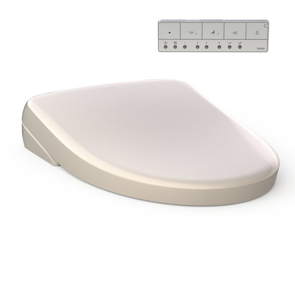 Toto Washlet S7A Elongated Bidet Toilet Seat with EWATER+ Wand SW4736#12 - main